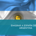 emigrar de Argentina a España