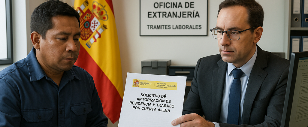 Permiso de residencia y trabajo por cuenta ajena en España (1)