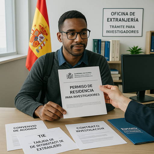 permiso de residencia de investigadores en España