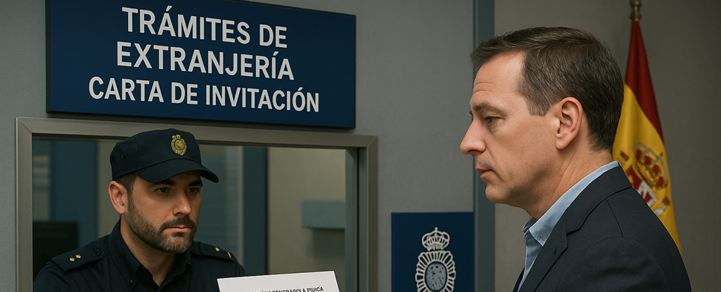 Carta de invitación a españa para extranjeros