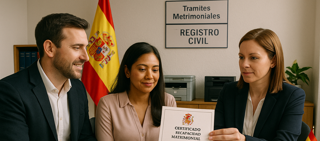 certificado de capacidad matrimonial en españa