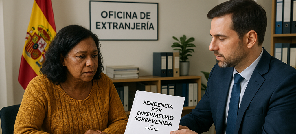 Permiso de residencia por enfermedad sobrevenida en España 
