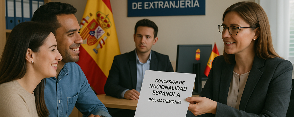 Nacionalidad Española por matrimonio