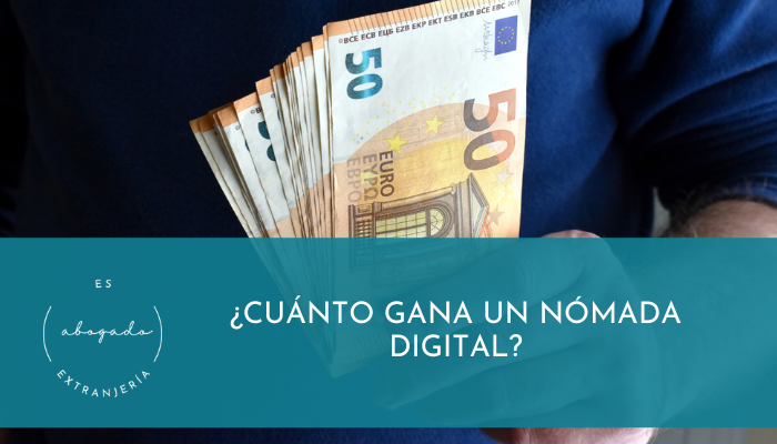 ¿Cuánto gana un nómada digital?