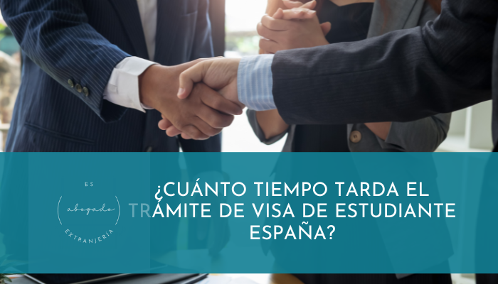 ¿Cuánto tiempo tarda el trámite de visa de estudiante España