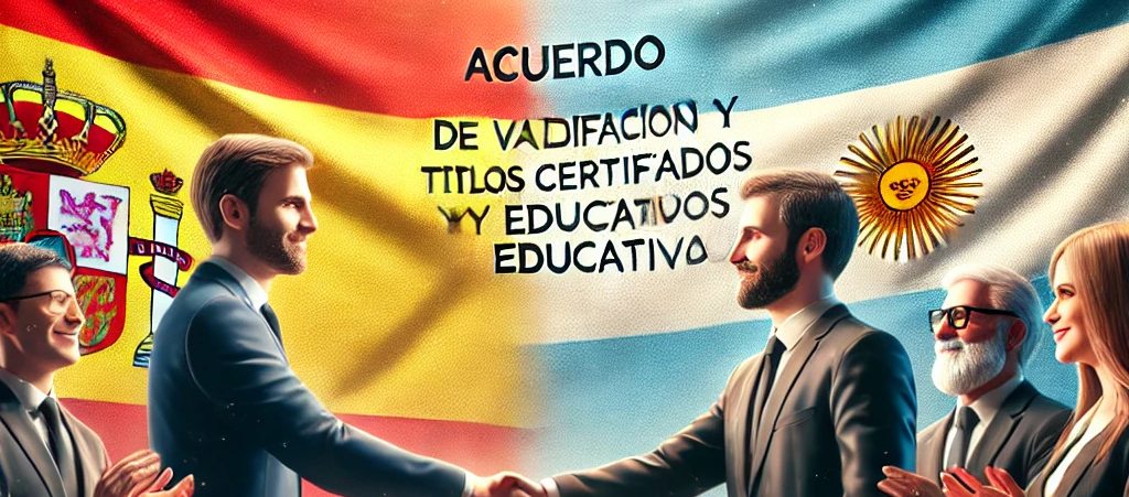 Acuerdo entre España y Argentina para validar títulos y certificados de educación
