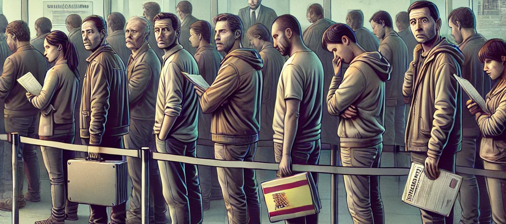 Crisis de nacionalidad: más de 300.000 inmigrantes a la espera de la ciudadanía en España.