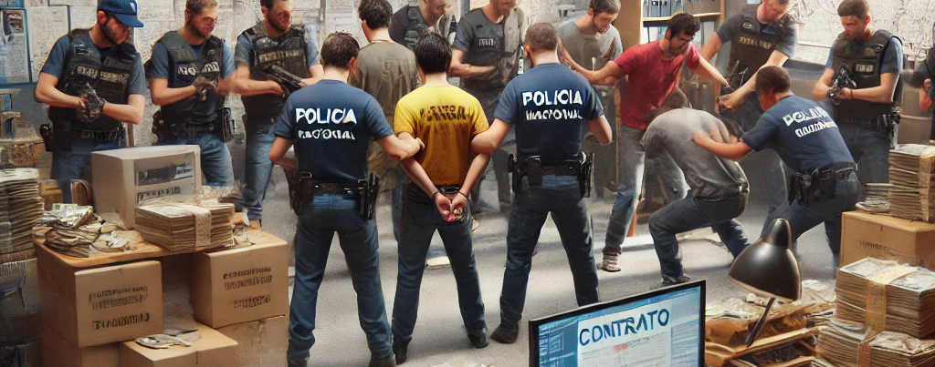 Desmantelan red de venta de contratos laborales para inmigrantes