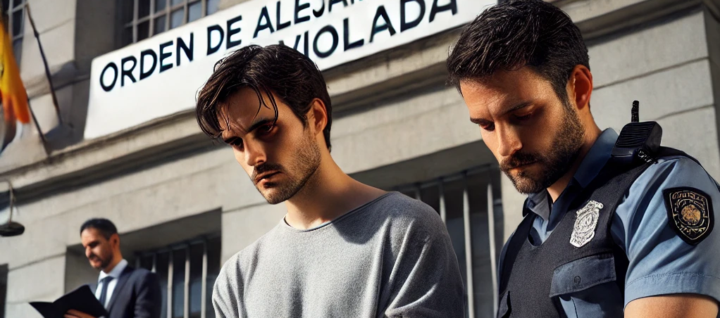 Detenido un hombre por agredir a su expareja en el ámbito sexual en una ciudad española, pese a tener una orden de alejamiento.