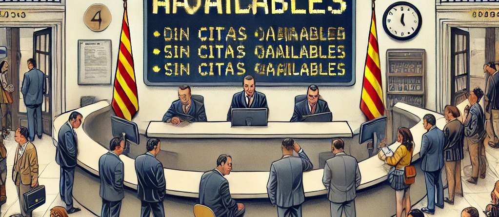 El Colegio de Abogados de la ciudad condal expresa su preocupación por los retrasos en la programación de las citas para la Jura.