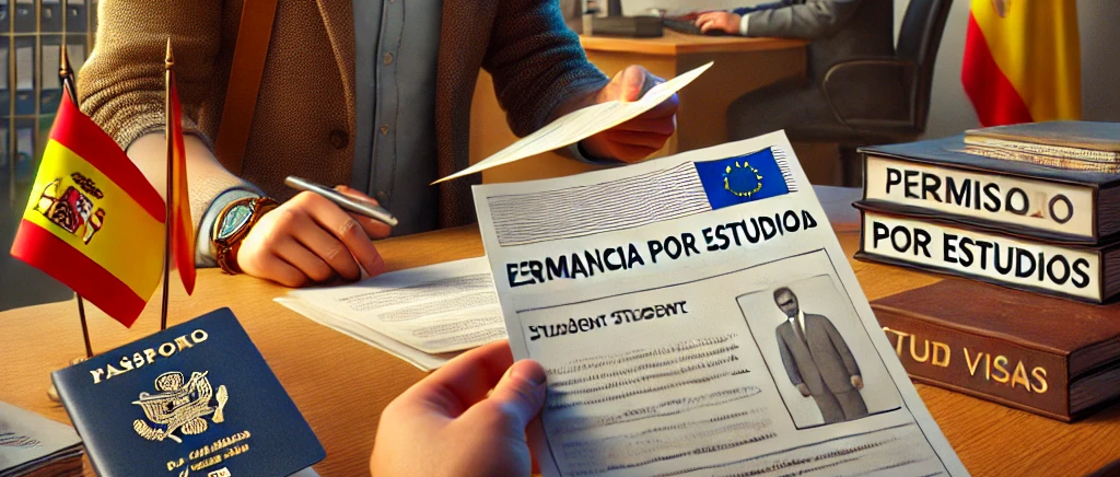 España con permiso de Estancia por Estudios