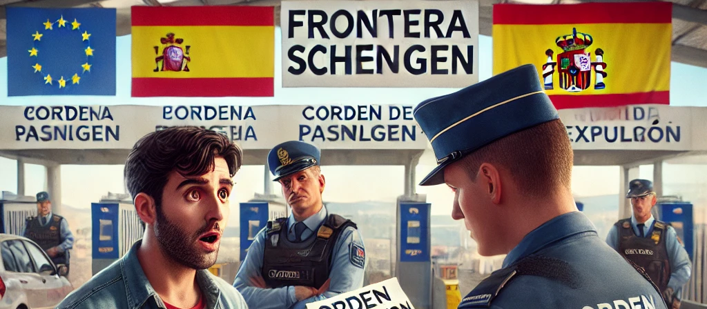 Gibraltar al aplicarse la normativa Schengen en la frontera.