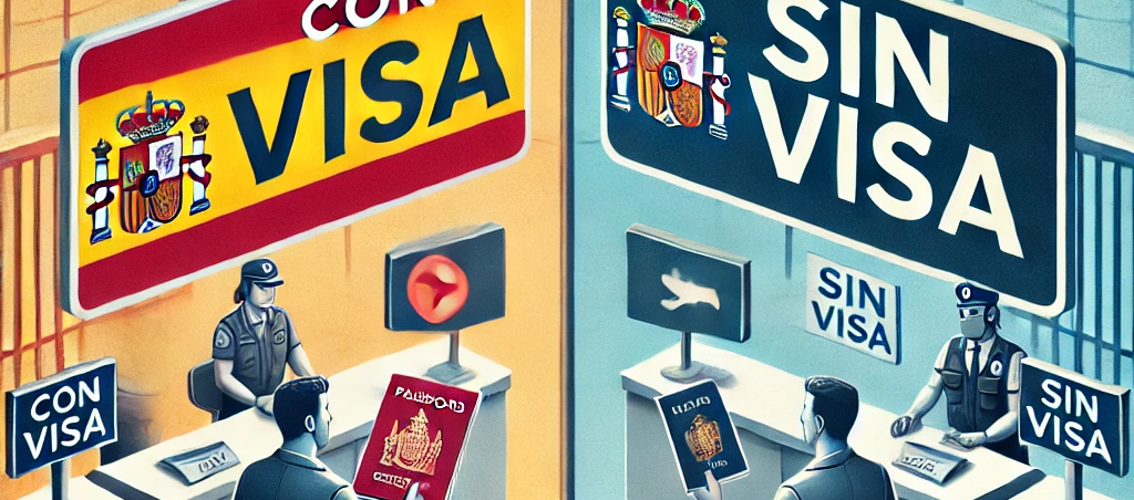 Ingresar a España con o sin Visa