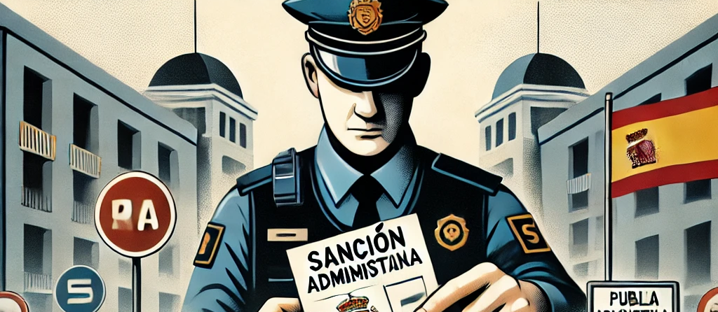 Invitación y sanciones de la policía