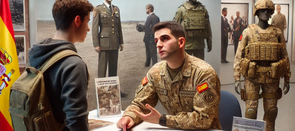 Las Fuerzas Armadas de España requieren 2.500 nuevos reclutas para el Ejército de Tierra.