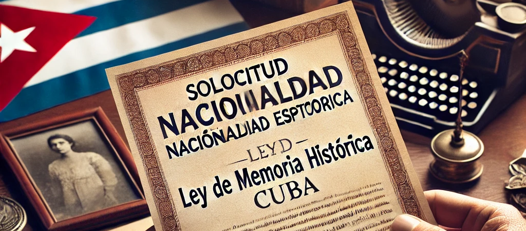 Nacionalidad Española a través de la Ley de Memoria Histórica en Cuba