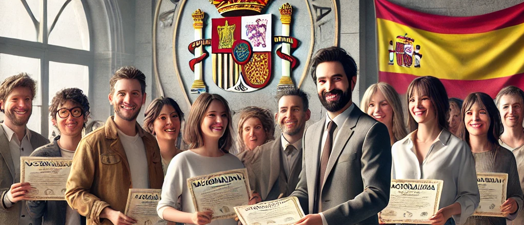 Nacionalidades otorgadas en españa a extranjeros