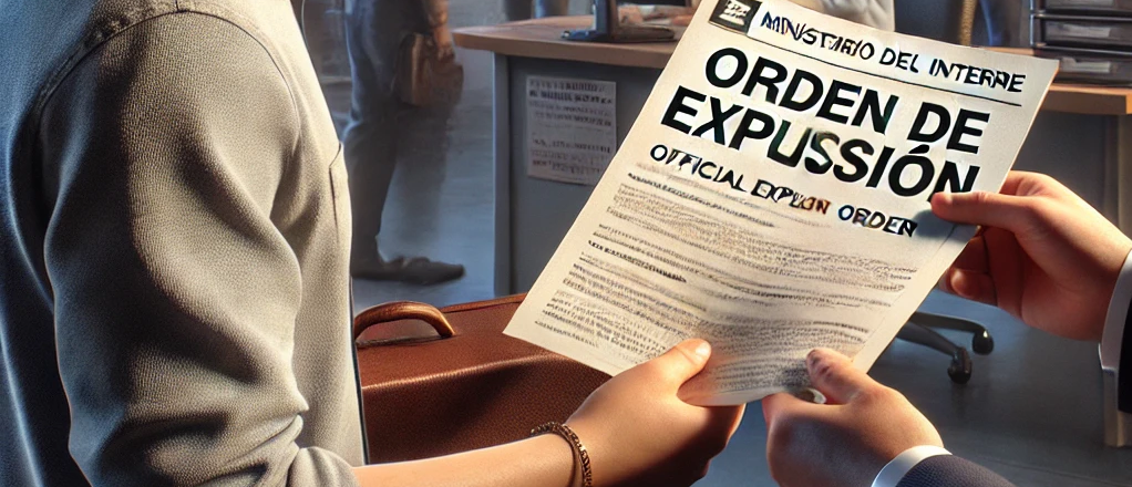 Orden de Expulsión en territorio español