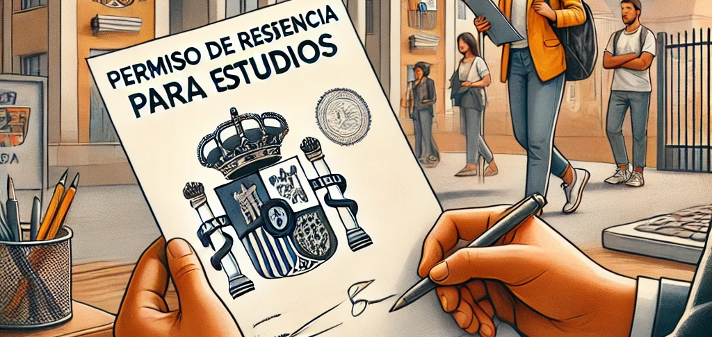 Puedes solicitar un permiso de residencia para estudios si llegaste como visitante.