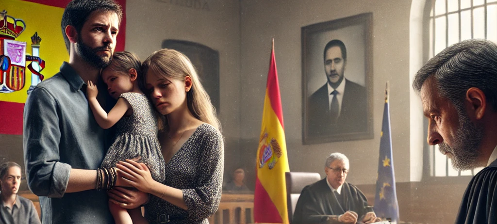 Un padre pierde la custodia de su hija tras agredir a su expareja en un bar.