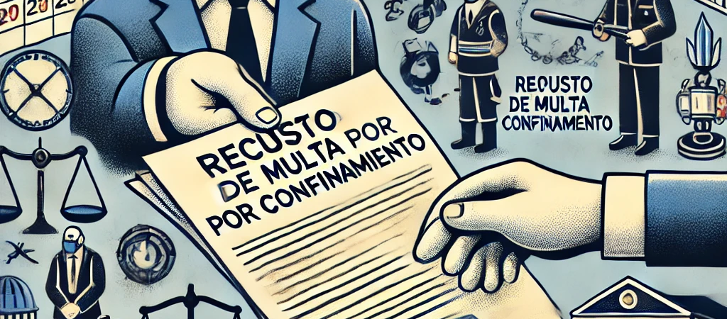 apelar una sanción por no cumplir con el confinamiento