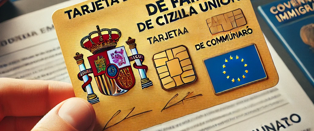 arjeta de Familiar Europeo