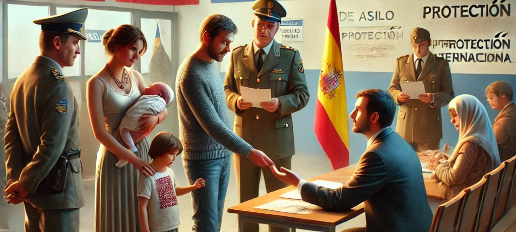asilo en el país para personas afectadas por el conflicto en Ucrania