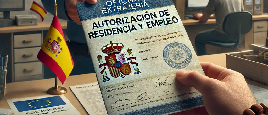 En España, guía para conseguir una autorización inicial de residencia y empleo: proceso irregular.