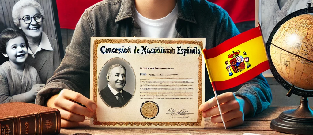 concesión de la nacionalidad española a los descendientes de españoles nacidos en el extranjero