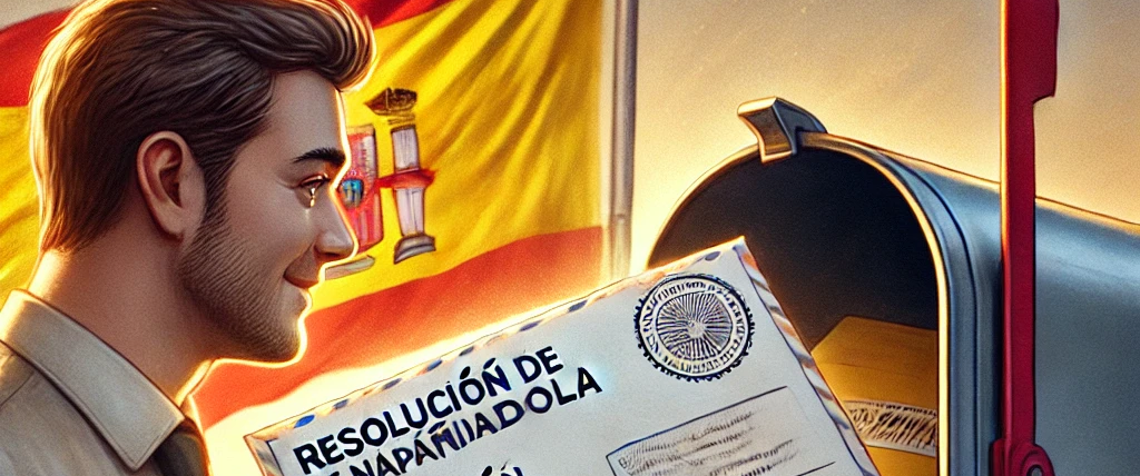 correo postal sobre las resoluciones de Nacionalidad Española