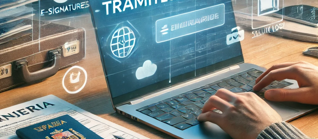 digitalización de los trámites para extranjeros