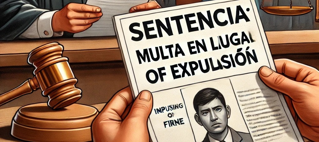 es preferible sancionar con una multa que proceder a la expulsión.