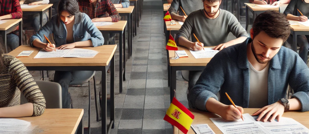 examen de español (DELE) para la obtención de la Nacionalidad Española por Residencia