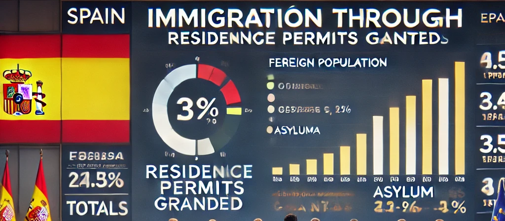 inmigración a través de los números