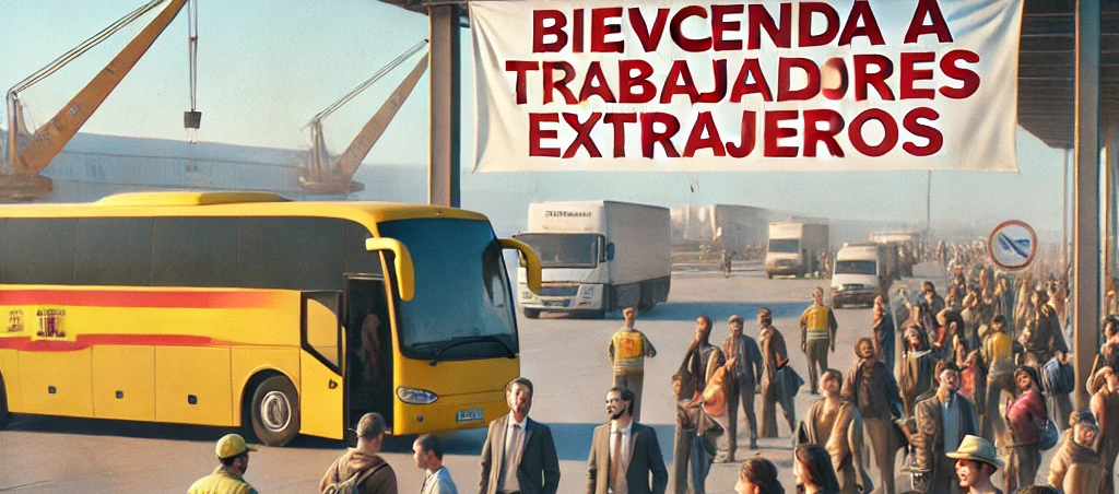 llegada de trabajadores extranjeros