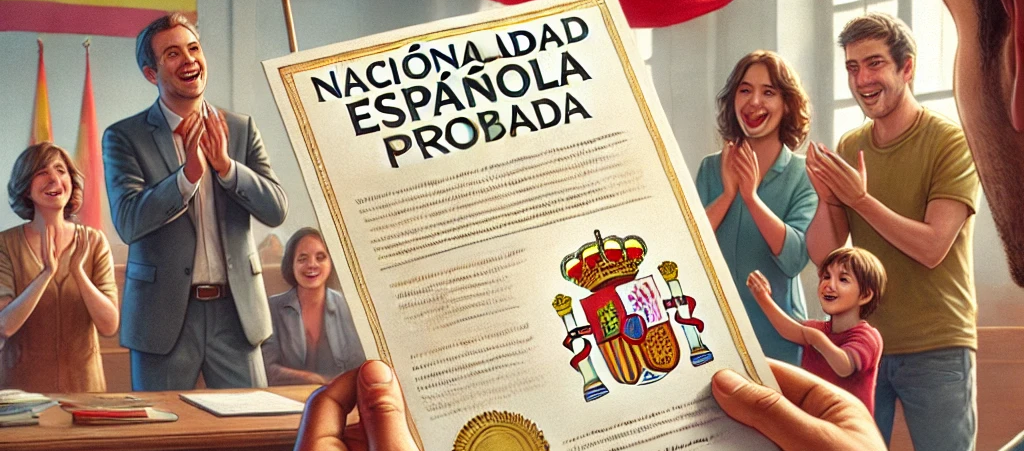 nacionalidad española aprobada