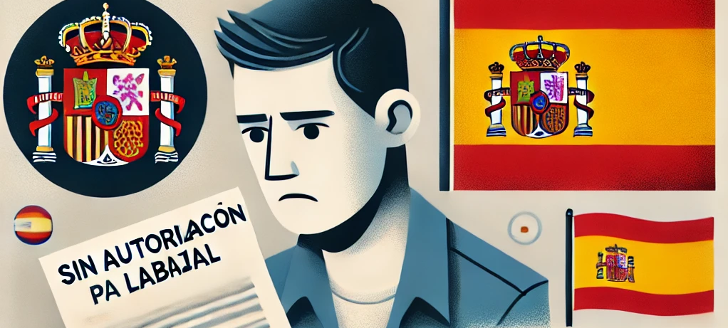 no residente sin autorización laboral