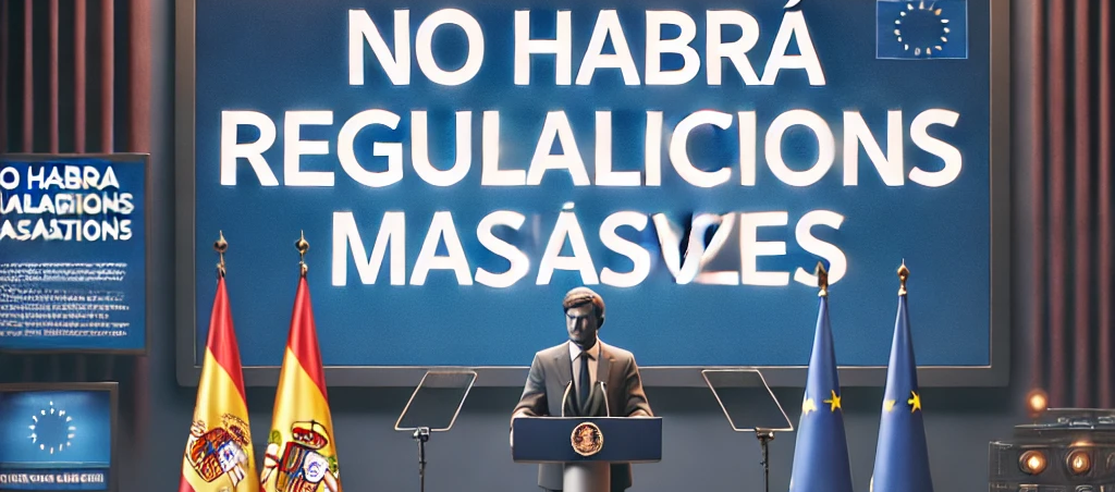 no se llevarán a cabo regularizaciones masivas