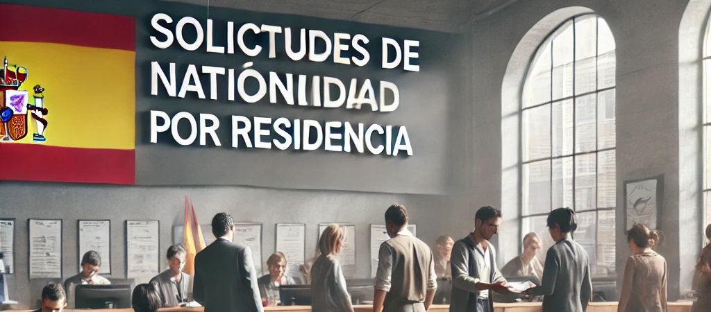 nuevas solicitudes de nacionalidad española por residencia