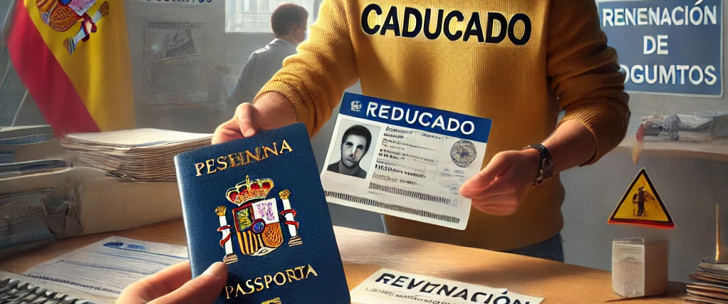 pasaporte y DNI han caducado