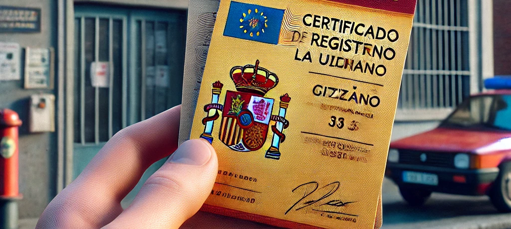 permiso de residencia o estancia emitido por España