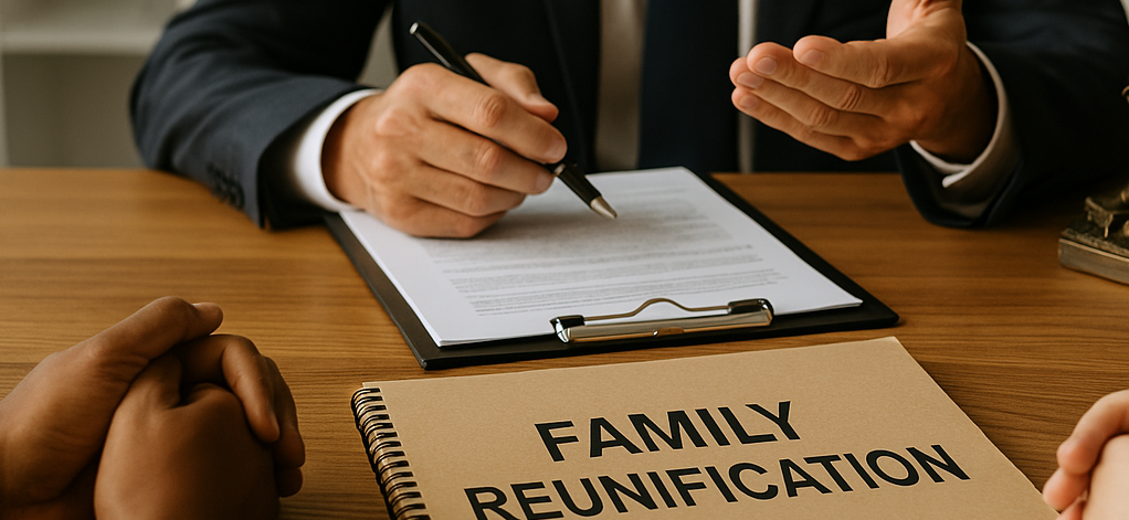 peticiones de reagrupación familiar