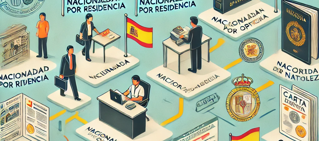procesos de adquisición de nacionalidad