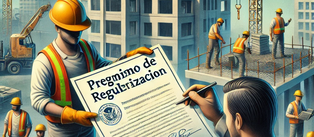 regularizar la situación de inmigrantes a cambio de su participación en proyectos de construcción en la ciudad