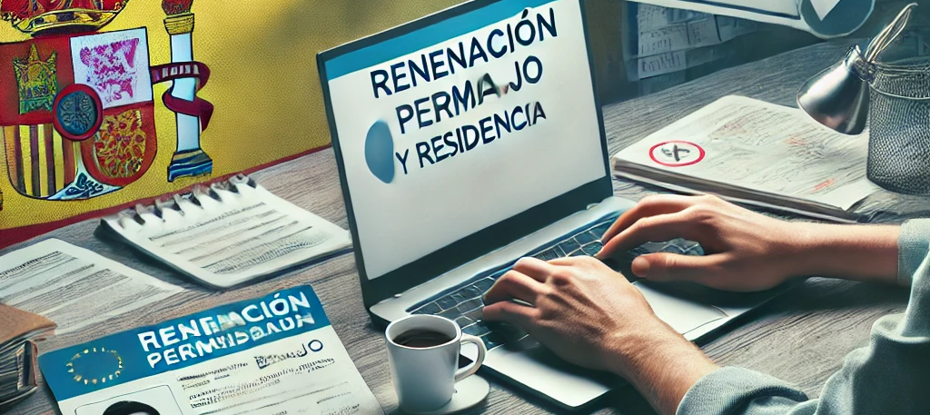 renovar un permiso de trabajo y residencia