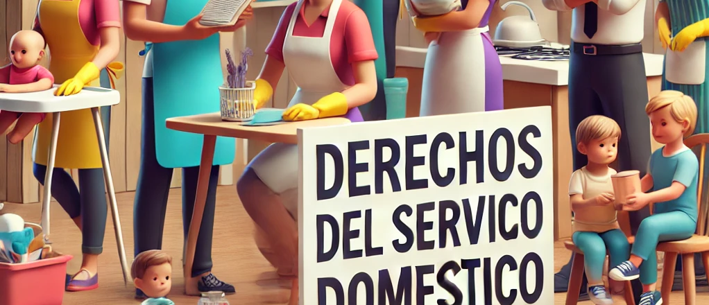 servicio doméstico, es importante que conozcas tus derechos
