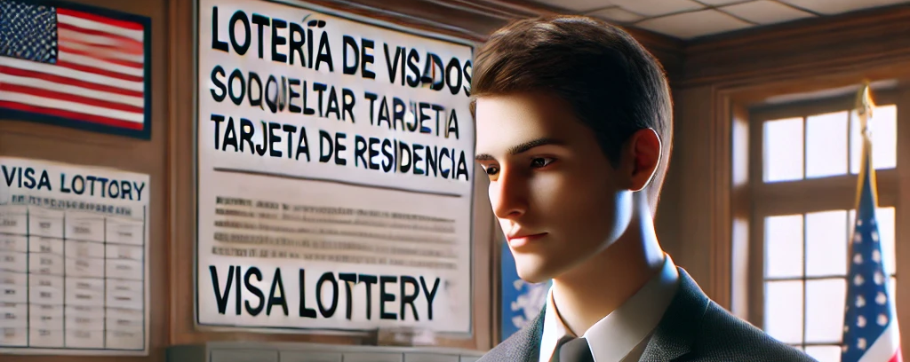 solicitar la Tarjeta de Residencia estadounidense mediante la «lotería de visados»