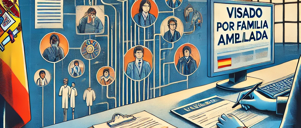 solicitar un visado por motivos de «familia ampliada