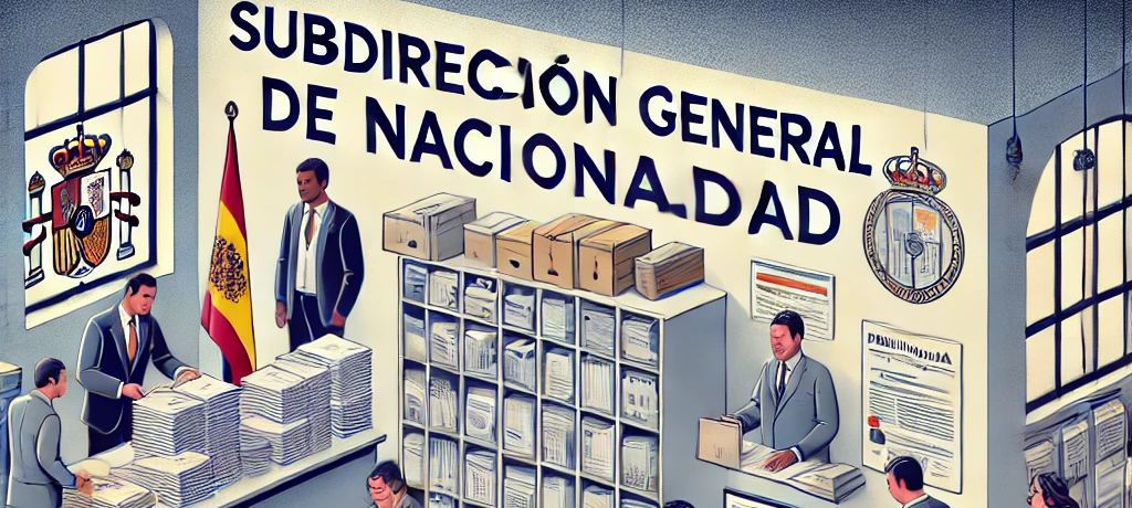 trabajo de la Subdirección General de Nacionalidad