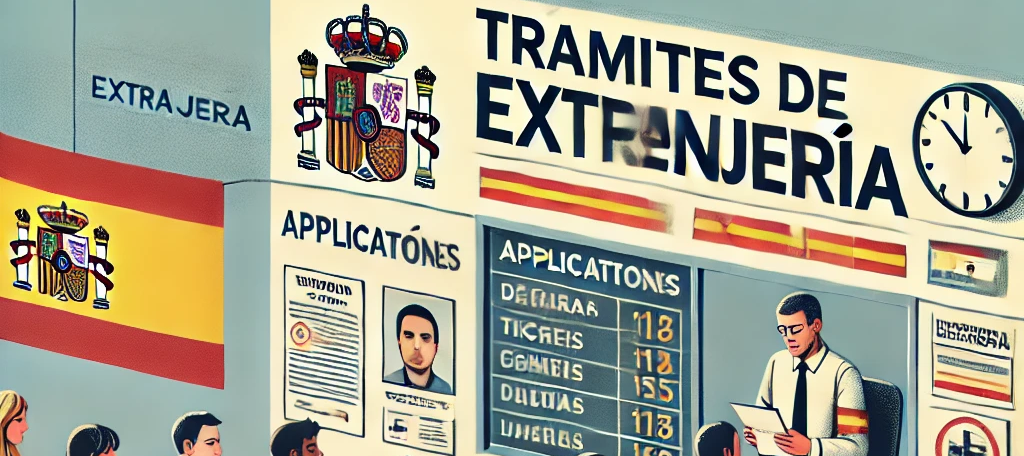 trámites de extranjería